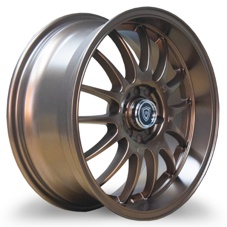 Satin Bronze White Diamond W824 Wheels