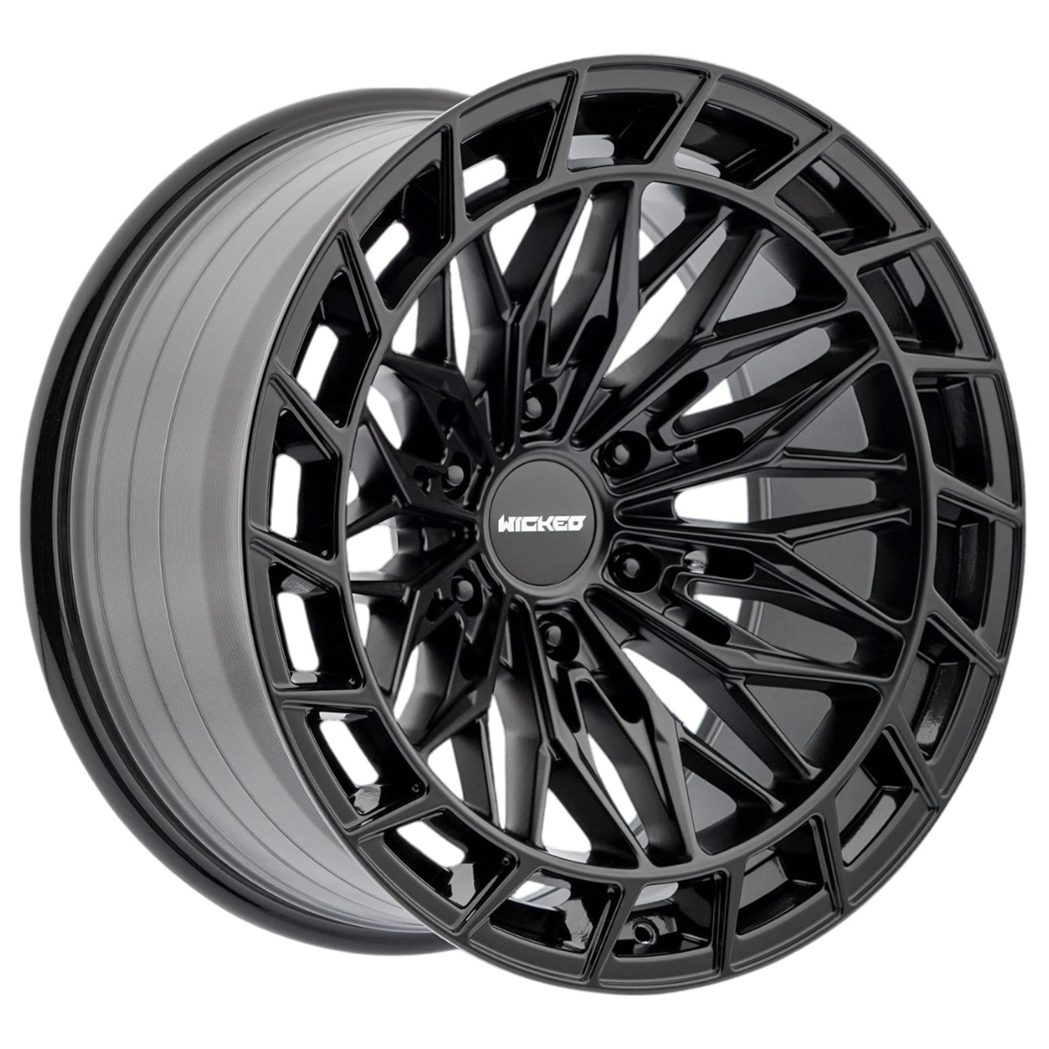 Satin Black Wicked Offroad W829 Wheels