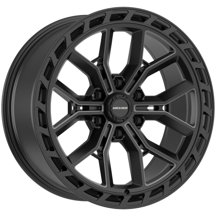 Black Tint Wicked Offroad W948 Wheels