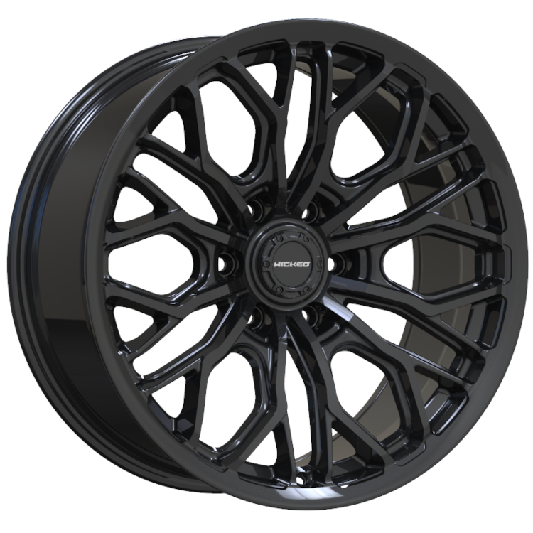 Gloss Black Wicked Offroad W949 Wheels