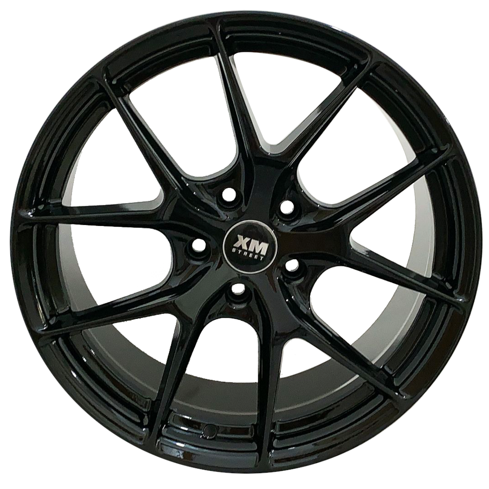 Xm Street Rims XM Street XM-809 19x8.5 35 Matte Black | XM8091985511535731MB | Fitment ...