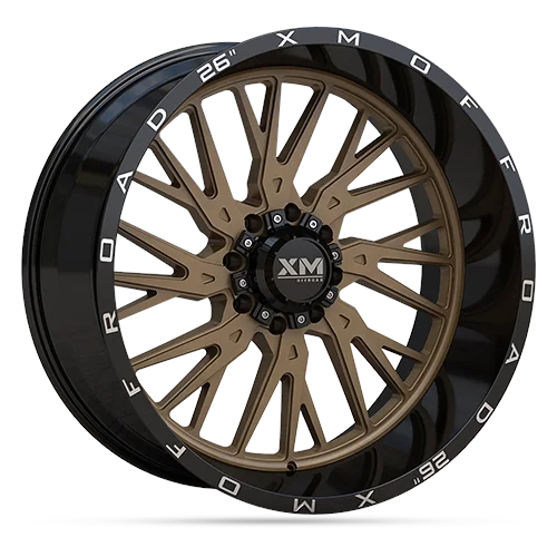 Bronze Black Xtreme Mudder XM-354 Wheels