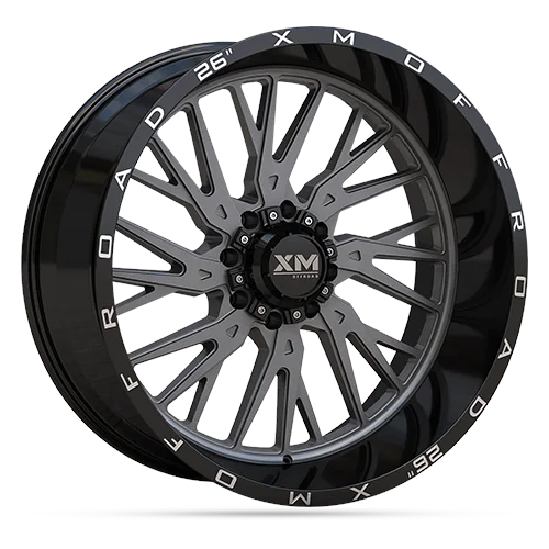 Gunmetal Black Xtreme Mudder XM-354 Wheels