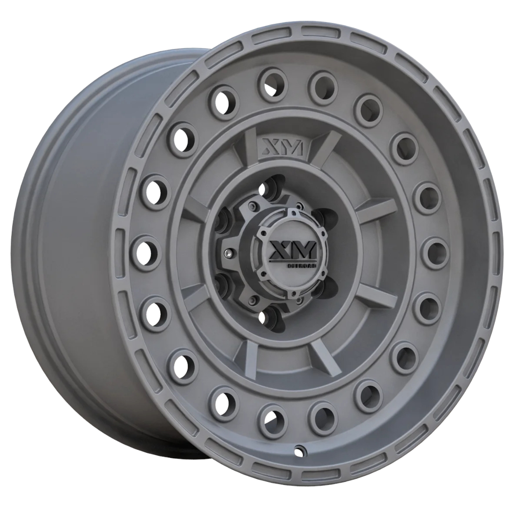 Matte Gunmetal Xtreme Mudder XM-703 Wheels