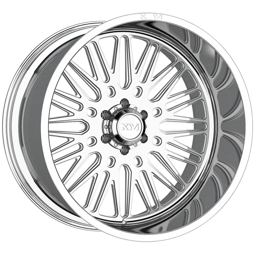 High Polished Xtreme Mudder XMF-2 Wheels